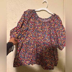 Floral Patterned Blouse